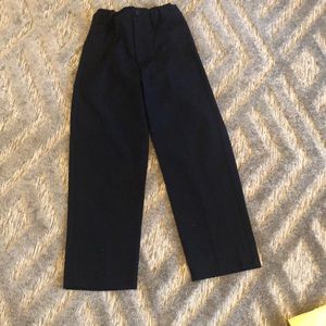Boys navy blue dress pants